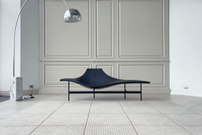 Chaise Longue Terminal 1 in pelle atracite (Offerta Expo) B&B Italia - 7 2