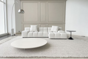 Tufty-Time White Fabric Sofa (Expo Offer) B&B Italia - 8 2