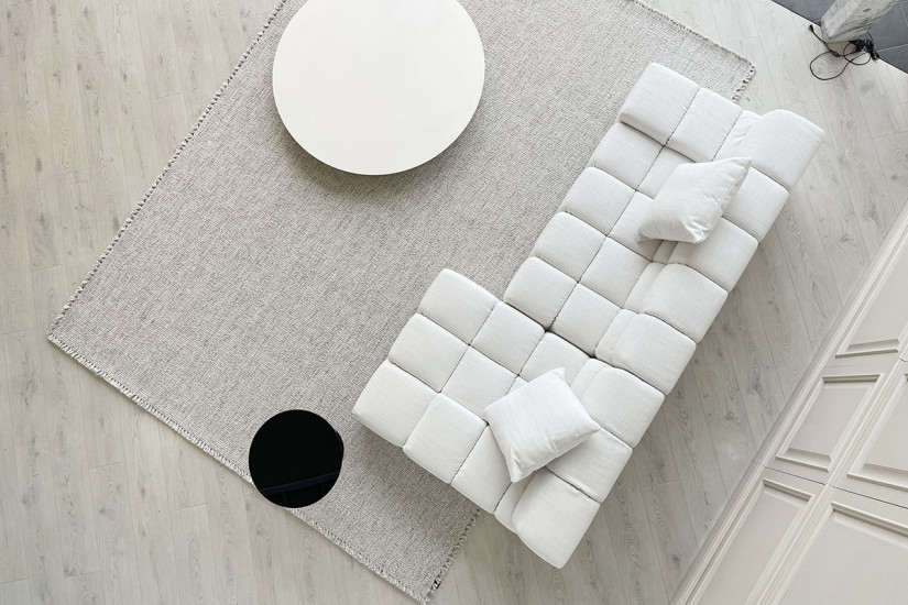 Divano Tufty-Time in tessuto bianco (Offerta Expo) B&B Italia - 6