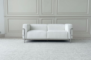 LC3 Fauteuil Grand Confort, Grand Modèle White Sofa (Expo Offer) Cassina - 6 2