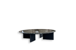 Tavolino Mush in marmo verde (Offerta Expo) Poliform - 7