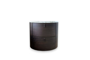 Onda Marble Bedside Table (Expo Offer) Poliform - 7