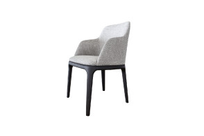 Sedia Grace in tessuto grigio (Offerta Expo) Poliform - 6