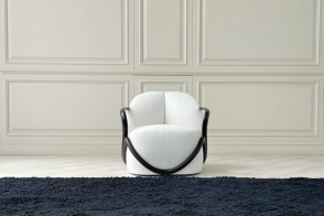 Poltrona Hug noce scuro (Offerta Expo) Giorgetti - 5 2