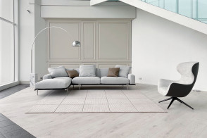 Divano Let It Be in tessuto grigio chiaro (Offerta Expo) Poltrona Frau - 7 2