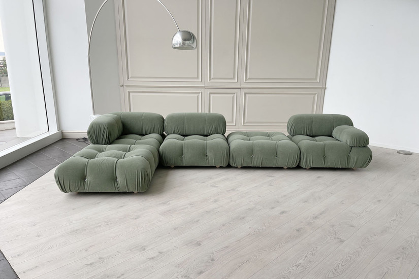 Divano Camaleonda - Tessuto verde (Offerta Expo) B&B Italia - 2