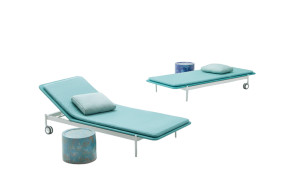 Lettino per esterno Baia 01 Paola Lenti - 1