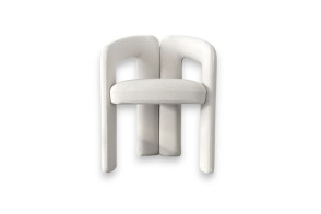 Sedia Dudet in tessuto bianco (Offerta Expo) Cassina - 1