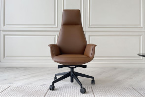 Poltrona Downtown in pelle cognac (Offerta Expo) Poltrona Frau - 6 2