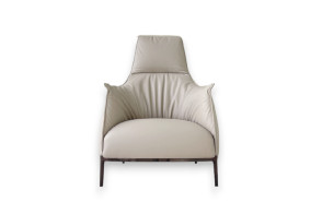 Poltrona Archibald A in pelle cipria (Offerta Expo) Poltrona Frau - 7